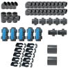 Kit de plomberie diamètre 50 mm pour construction de piscine