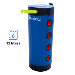 Bouteille de Mélange 8 L Jaquette Skaï Pose Murale de chez Thermador Bouteille de Mélange 8 L Jaquette Skaï Pose Murale de chez Thermador