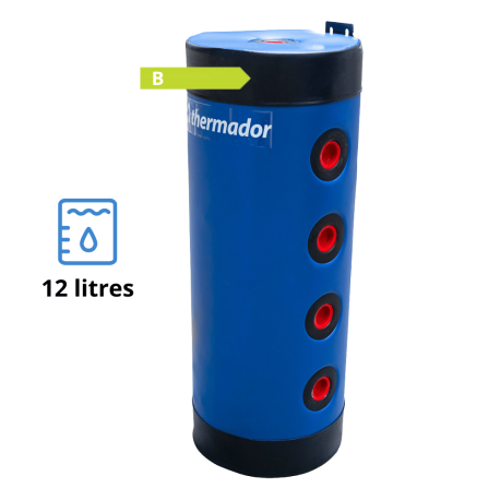 Bouteille de Mélange 8 L Jaquette Skaï Pose Murale de chez Thermador