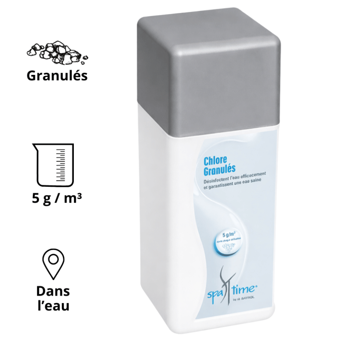 Chlore microbilles pour SPA Bayrol 
