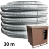 Bobine 60 mètres de flexible double peau inox diamètre 80 Edilinox