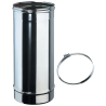 Tuyau élément droit 50 cm inox diam. 150 mm Edilinox