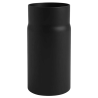 Élément droit 25 cm émaillé noir mat Edilinox