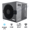 Pack Pompe à chaleur Piscine Poolex Nano réversible 3 kW+By pass+3 mètres tuyau+Chlore 5 fonctions Bayrol+Diffuseur produit