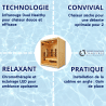 Sauna infrarouge France Sauna Sense 2