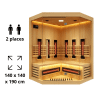 Sauna infrarouge France Sauna Sense 2
