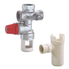 Pack Chauffe eau électrique 150 Litres Sagéo stéatite vertical ARISTON + Groupe de sécurité 3/4" + Siphon