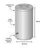 Ballon tampon BST 120-5Ehp Bosch 120 L