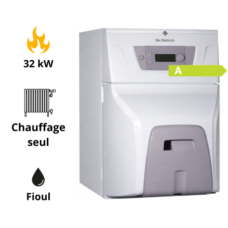 Chaudière fioul Essencio Condens CFU C 32 PLUS à condensation De Dietrich