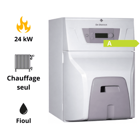 Chaudière fioul à condensation Essencio Condens CFU C 24 PLUS De Dietrich