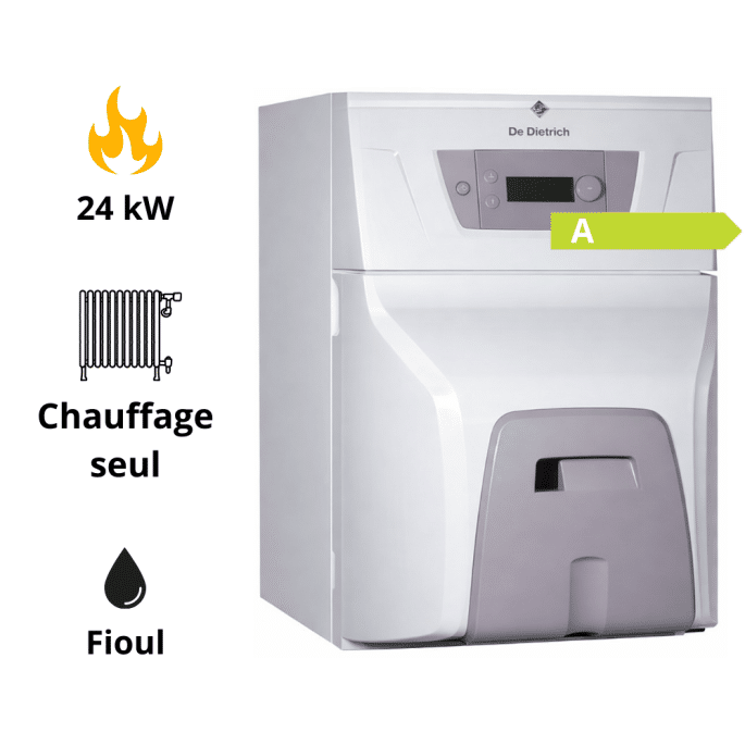 Chaudière fioul à condensation Essencio Condens CFU C 24 PLUS De Dietrich