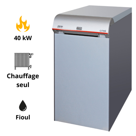 Chaudière Fioul sol basse température GITRE' 6 RIELLO 40 kW