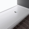Receveur de douche 120 x 80 cm blanc 45 mm OLYMPIC PLUS NOVELLINI