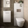Habillage bâti support WC Unit - Blanc brillant