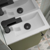 Meuble lave mains - Vert mat