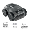 Robot piscine connecté Alpha 6400 iQ/Zodiac - FOND + PAROIS + LIGNE D'EAU + Blue Connect Go offert