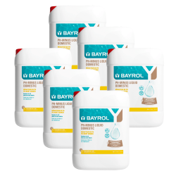 Pack de 6 pH Minus Liquid Domestic 20 L BAYROL