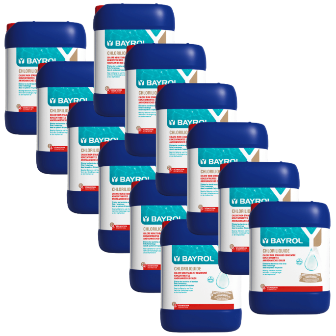 Pack Chloriliquide 20 L Bayrol