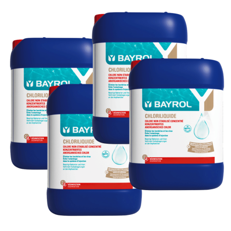 Pack Chloriliquide 20 L Bayrol