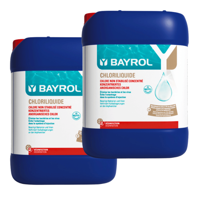 Pack Chloriliquide 20 L Bayrol