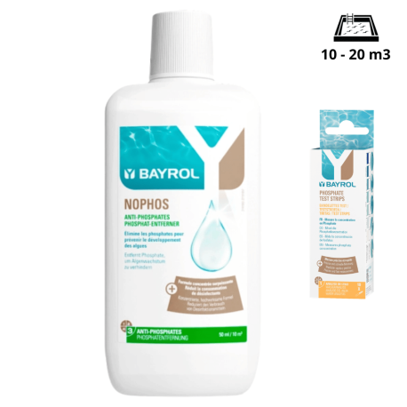 Nophos 1 L élimination des phosphates Bayrol