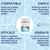 Pack de 2 Mini-Piscine Facile 1 mois au chlore 10 m³ BAYROL