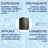 Pack Pompe à chaleur Piscine Poolex Q-Line 5 + By pass universel + Pompe de filtration + Filtre à sable + Verre Filtrant