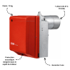 Brûleur fioul Gulliver RG 2 / 47 à 119 kW RIELLO