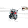 Brûleur fioul M 100/1 S de 22 à 33 kW De Dietrich