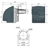 Brûleur fioul M 100/2 S de 29 à 47 kW De Dietrich