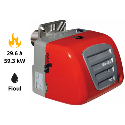 Brûleur Fioul Ferroli / Joannes AZ 4 de 29.6 - 59.3 Kw