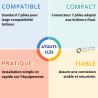 Connecteur 7 pôles pour brûleur DIFF