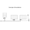 Radiateur 3/4" mâle