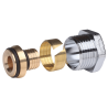Raccords à compression pour tuyauterie Multicouche 16 M 1/2"