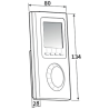 Thermostat d'ambiance AD 337 ET AD 200 DE DIETRICH