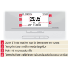 Thermostat d'ambiance Saunier Duval ExaControl E7 C