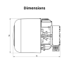 Tête Thermostatique RAVL 2952 Danfoss 