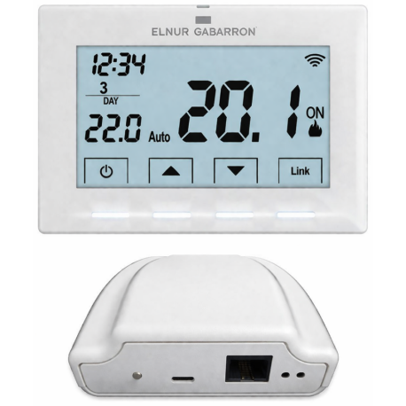 Thermostat d'ambiance CTM20 Wifi pour chaudières Elnur Gabarron