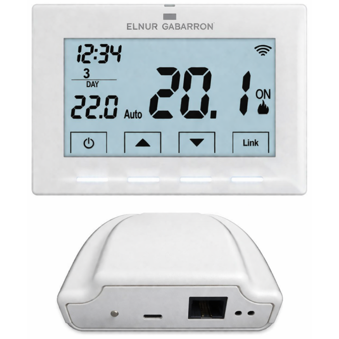 Thermostat d'ambiance CTM20 Wifi pour chaudières Elnur Gabarron