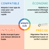 Tête Thermostatique RAE-K Danfoss Avec Bulbe Incorporé