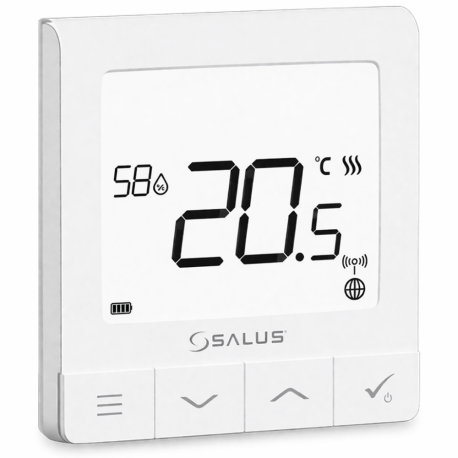 Thermostat Quantum Zigbee sans fil SALUS SQ610RF