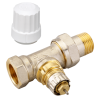 Pack Vanne + Retour + Tête thermostatique RAW 1/2" Droit Danfoss RA-N