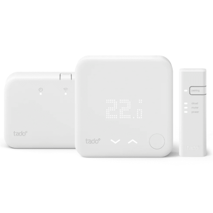 Kit de démarrage thermostat connecté et intelligent sans fil V3+ Tado°