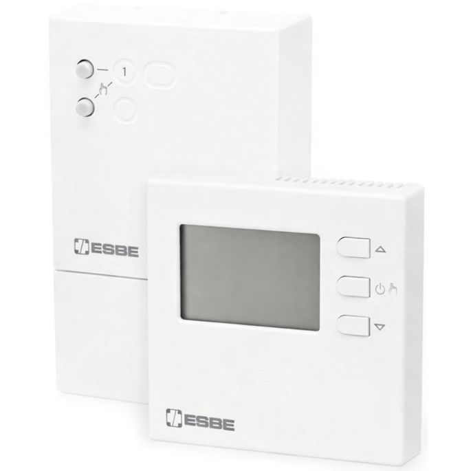 Thermostat Sans fil Programmation journalière ESBE TPE214