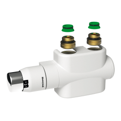 Kit de raccordement droit blanc Stelrad T2121 Kit de raccordement droit blanc Stelrad T2121