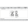 Circulateur à Brides EVO PLUS B120/220-32M SIMPLE Chauffage/climatisation Thermador