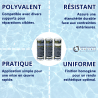 PVC liquide 1L pour membrane armée Proflex Haogenplast gamme Unis classiques