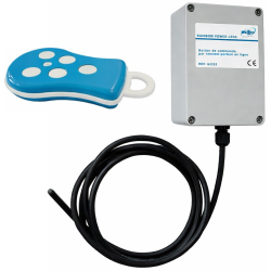 Télécommande et boîtier CPL pour projecteur LED couleur WELTICO