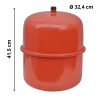 Vase d'expansion 25 L