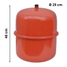 Vase d'expansion 18 L